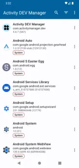 Activity Manager screenshot 1