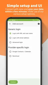 DAVx⁵ screenshot 3