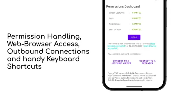 droidVNC-NG screenshot 3
