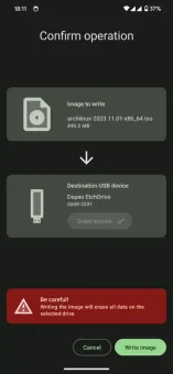 EtchDroid screenshot 3