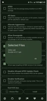 Install with Options screenshot 2