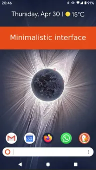 KISS Launcher screenshot 1