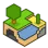 Luanti (Minetest) icon