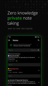 Notesnook screenshot 1