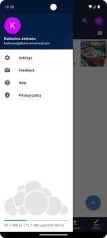 ownCloud screenshot 4