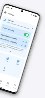 PlainApp screenshot 2