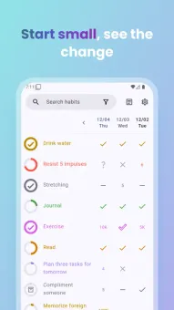 Table Habit screenshot 2