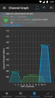 WiFiAnalyzer screenshot 4